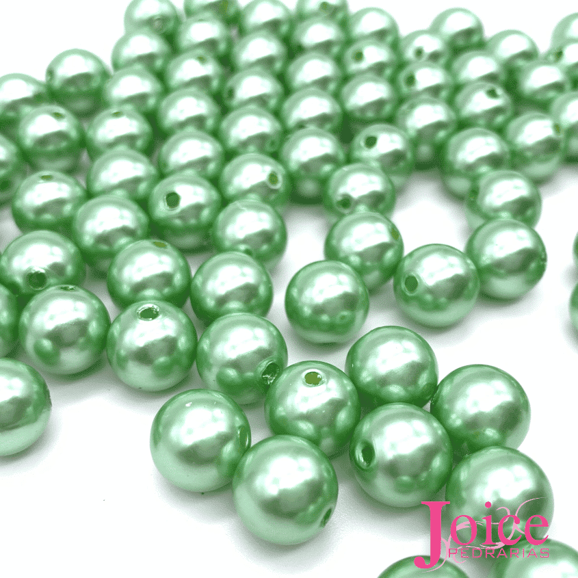 perola 10mm verde